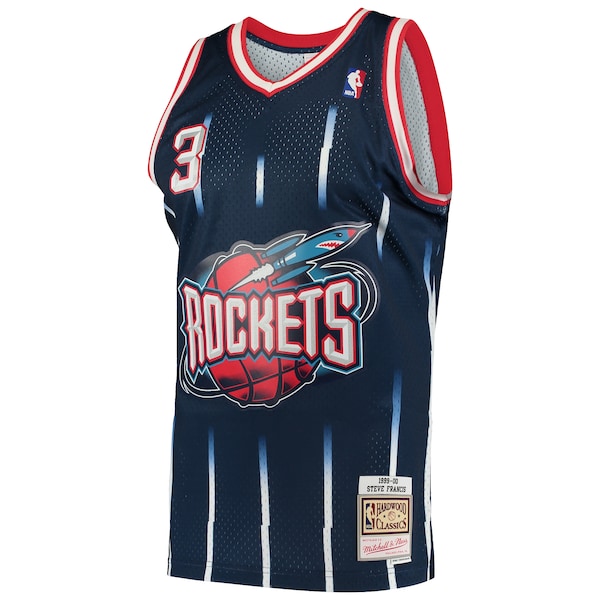 Steve Francis Houston Rockets Hardwood Classics Swingman Jersey - Navy - Image 2