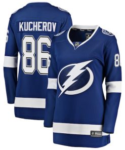 Nikita Kucherov Tampa Bay Lightning  Women's Breakaway Player Jersey - Blue