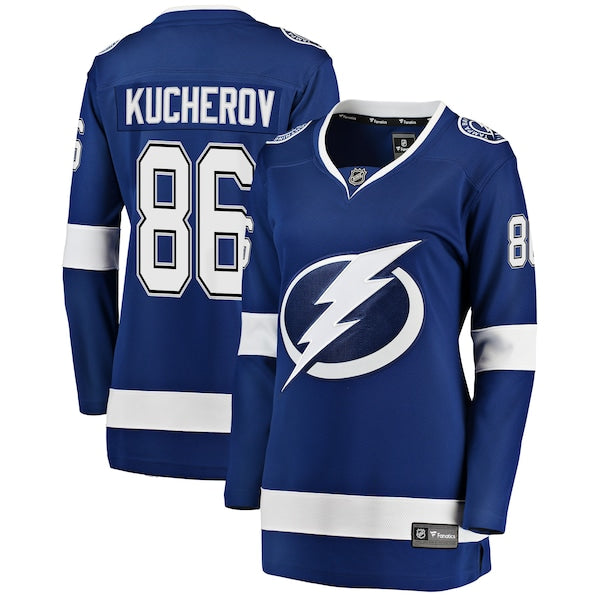 Nikita Kucherov Tampa Bay Lightning Women's Breakaway Player Jersey - Blue