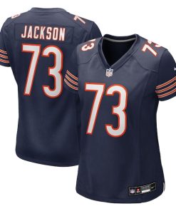 Jonah Jackson Chicago Bears Nike Women's Team Game Jersey -  Navy