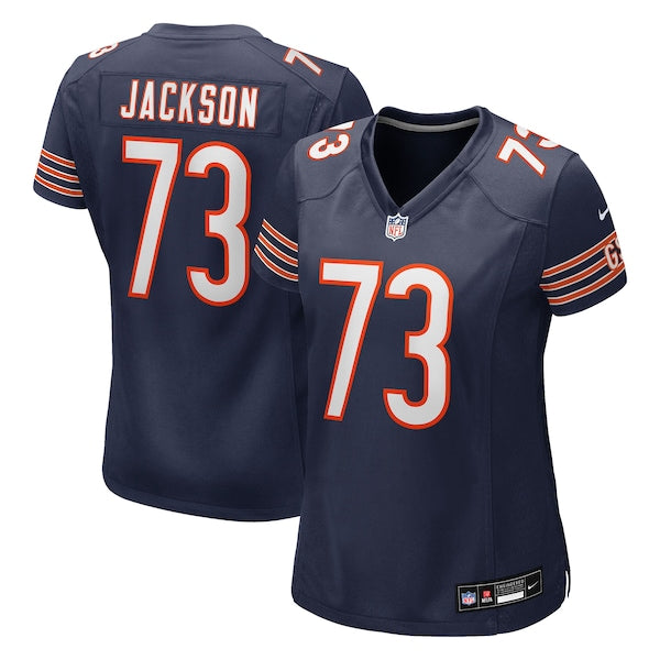 Jonah Jackson Chicago Bears Nike Women's Team Game Jersey - Navy
