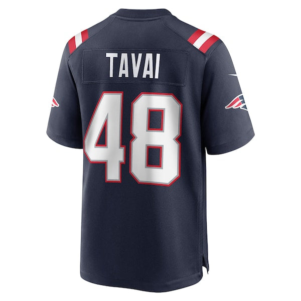 Jahlani Tavai New England Patriots Nike Game Player Jersey - Navy - Image 3