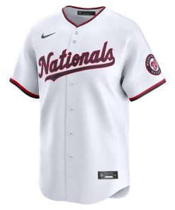 Alternative view of Washington Nationals Nike Home Limited Pick-A-Player Retired Roster Jersey - White