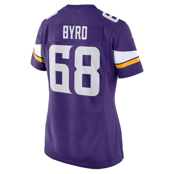 Henry Byrd Minnesota Vikings Nike Women's Team Game Jersey - Purple - Image 3