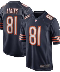 Doug Atkins Chicago Bears Nike Game Retired Player Jersey - Navy