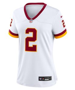 Alternative view of Marshon Lattimore Washington Commanders Nike Women's Game Super Bowl Era Jersey - White