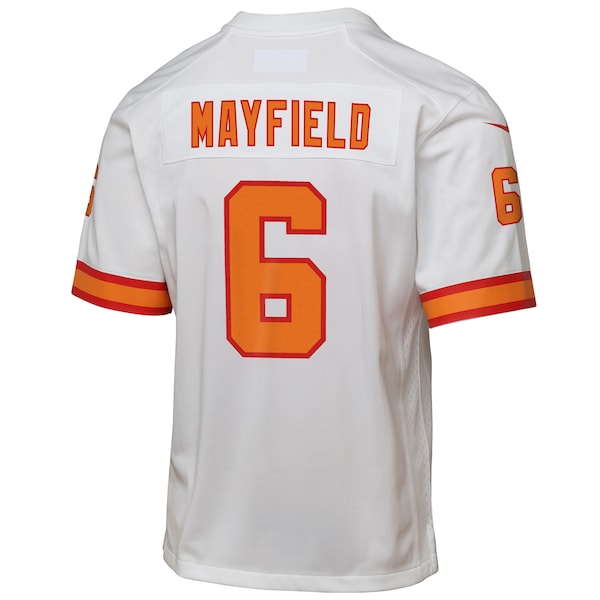 Baker Mayfield '76 Tampa Bay Buccaneers Youth Game Jersey - White - Image 3