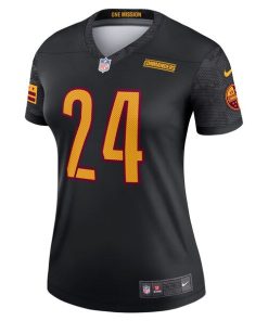Alternative view of Antonio Gibson Washington Commanders Nike Women's Alternate Legend Jersey - Black