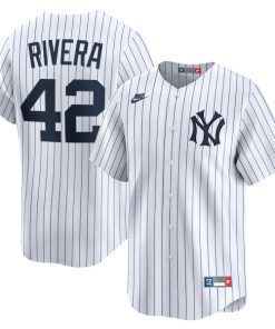 Mariano Rivera New York Yankees Nike Throwback Cooperstown Collection Limited Jersey - White
