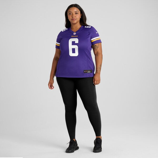 Brian Asamoah II Minnesota Vikings Nike Women's Game Jersey - Purple - Image 8