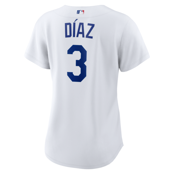 Edwin D¨ªaz Los Angeles Dodgers Nike Women's Home Replica Jersey - White - Image 4
