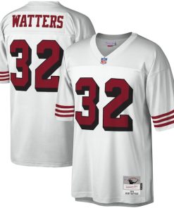 Ricky Watters San Francisco 49ers Legacy Replica Jersey - White/Scarlet