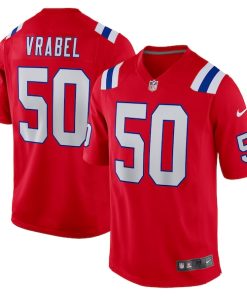 Mike Vrabel New England Patriots Nike Retired Player Alternate Game Jersey - Red