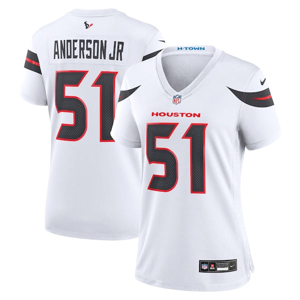 Will Anderson Jr. Houston Texans Nike Women's Game Jersey - White - Image 2
