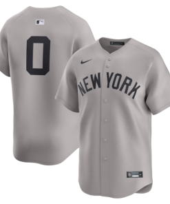 Alternative view of Marcus Stroman New York Yankees Nike Road Limited Player Jersey - Gray/White