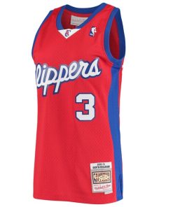 Alternative view of Quentin Richardson LA Clippers 2000/01 Hardwood Classics Swingman Jersey - Red