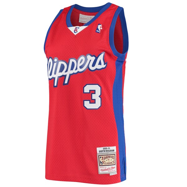 Quentin Richardson LA Clippers 2000/01 Hardwood Classics Swingman Jersey - Red - Image 2