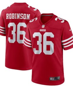 Curtis Robinson San Francisco 49ers Nike  Game Jersey -  Scarlet