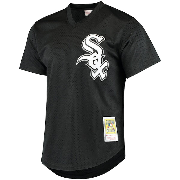 Frank Thomas Chicago White Sox Cooperstown Mesh Batting Practice Jersey - Black - Image 2