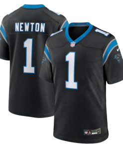 Cam Newton Carolina Panthers Nike Team Retired Game Jersey -  Black