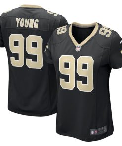 Chase Young New Orleans Saints Nike Women's Game Jersey - Black