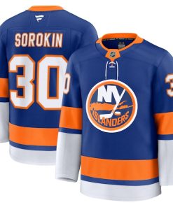 Ilya Sorokin New York Islanders  Home Premium Jersey - Royal