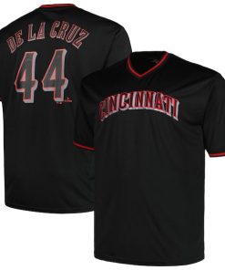 Elly De La Cruz Cincinnati Reds Profile Big & Tall Pop Fashion Player Jersey - Black