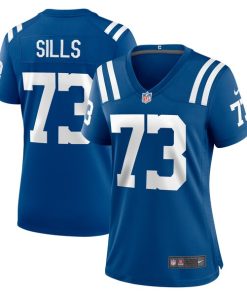 Josh Sills Indianapolis Colts Nike Women's Team Game Jersey -  Royal