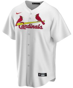 Alternative view of St. Louis Cardinals Nike Home Replica Custom Jersey - White