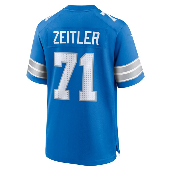 Kevin Zeitler Detroit Lions Nike Game Jersey - Blue - Image 3