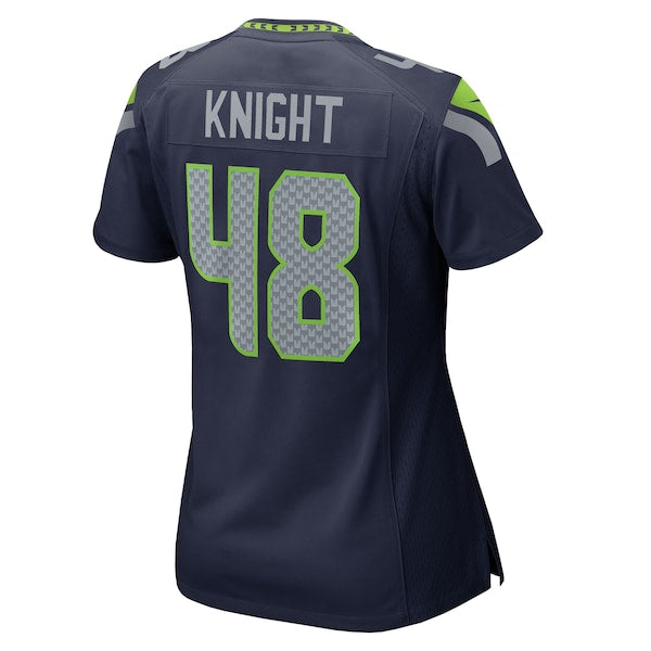 Tyrice Knight Seattle Seahawks Nike Women's Team Game Jersey - College Navy - Image 9