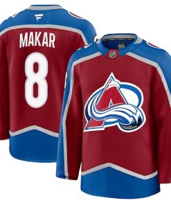 Cale Makar Colorado Avalanche  Home Premium Jersey - Burgundy/Navy/White