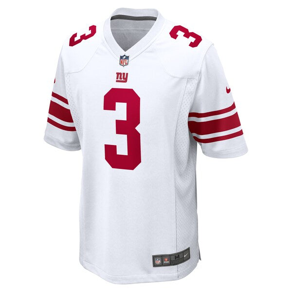 Deonte Banks New York Giants Nike Game Jersey - White/Royal - Image 3