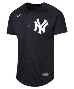 Alternative view of New York Yankees Nike Youth Alternate Limited Jersey - Navy