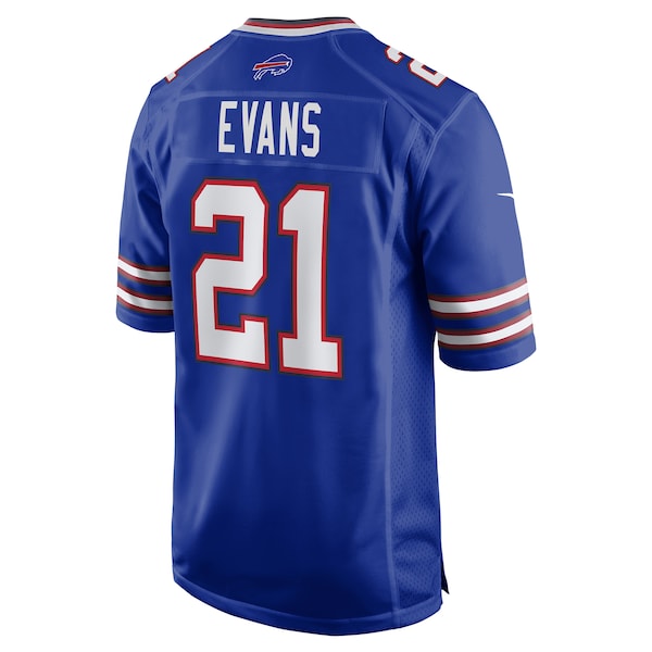 Darrynton Evans Buffalo Bills Nike Team Game Jersey - Royal - Image 4