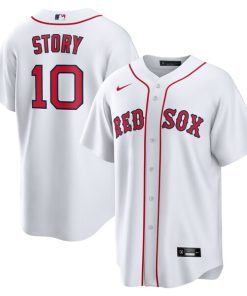 Trevor Story Boston Red Sox Nike Home Replica Jersey - White