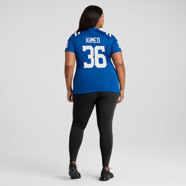 Salvon Ahmed Indianapolis Colts Nike Women's Team Game Jersey - Royal - Image 4