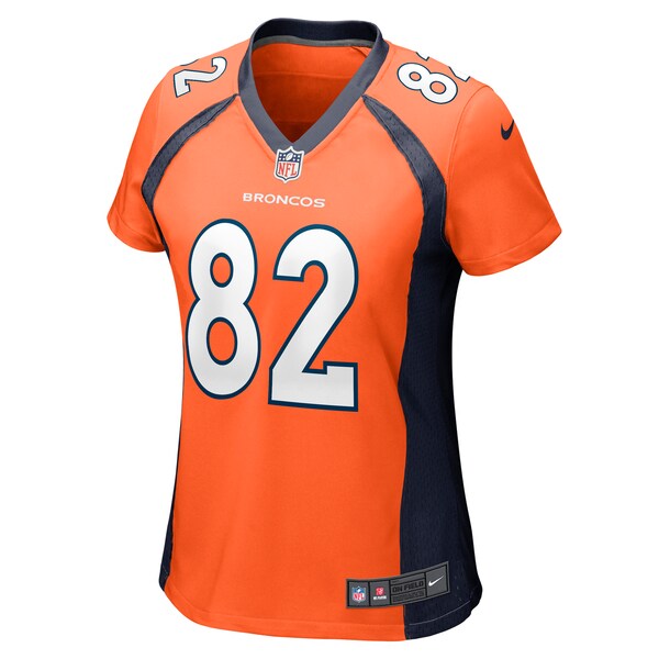 Adam Trautman Denver Broncos Nike Women's Team Game Jersey - Orange - Image 2