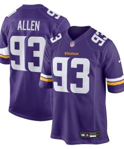 Jonathan Allen Minnesota Vikings Nike Team Game Jersey -  Purple