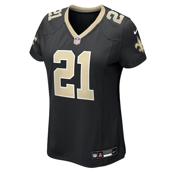Justin Reid New Orleans Saints Nike Women's Team Game Jersey - Black - Image 2