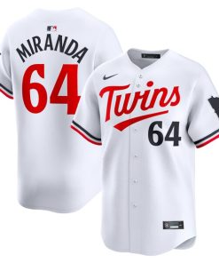 Jose Miranda Minnesota Twins Nike Home Limited Player Jersey - White