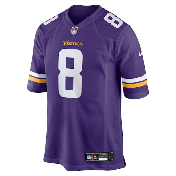 Jeff Okudah Minnesota Vikings Nike Team Game Jersey - Purple - Image 2