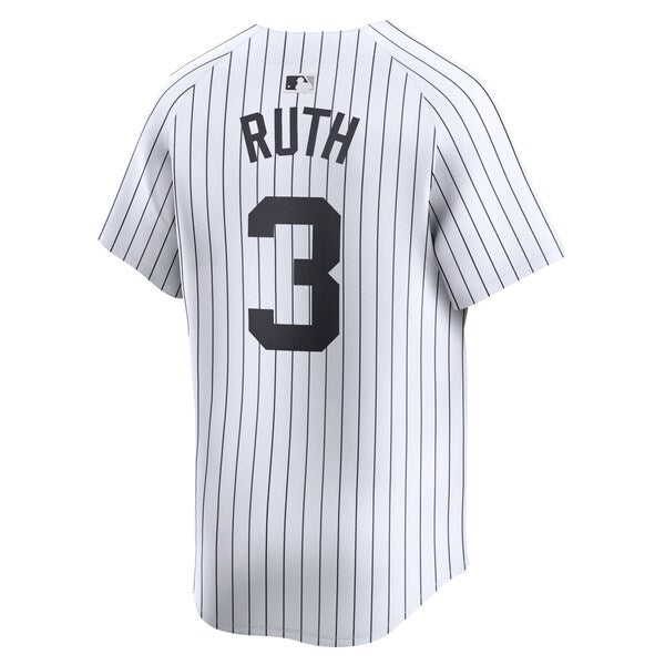 Babe Ruth New York Yankees Nike Home Limited Player Jersey - White - Image 3