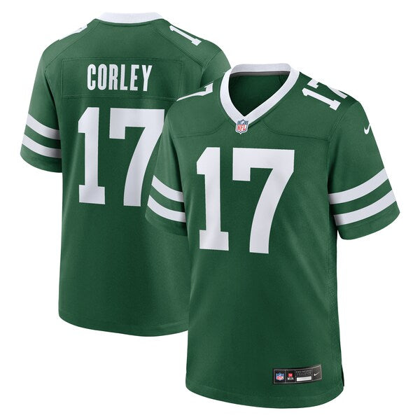 Malachi Corley New York Jets Nike Team Game Jersey - Legacy Green - Image 2