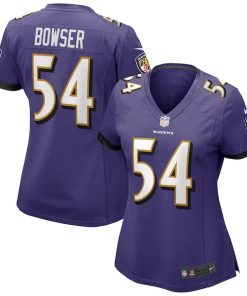 Tyus Bowser Baltimore Ravens Nike Women's Game Jersey - Purple