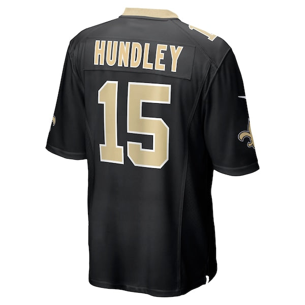 Brett Hundley New Orleans Saints Nike Game Player Jersey - Black - Image 3