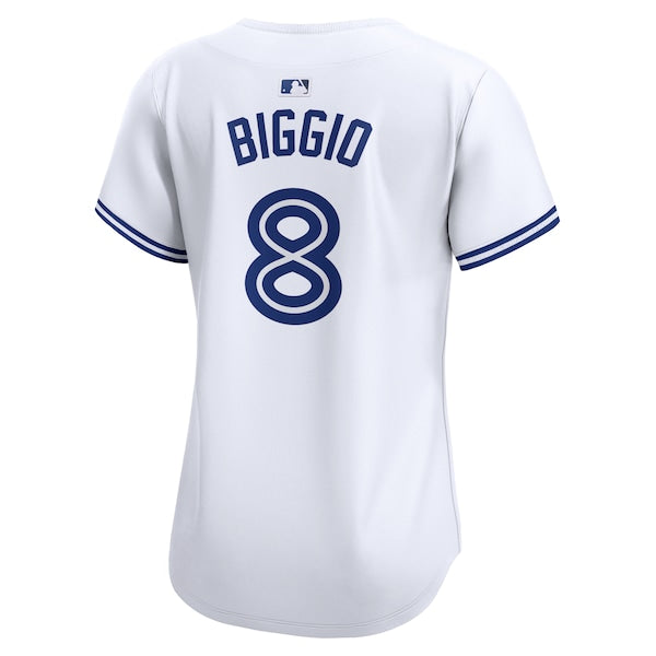 Cavan Biggio Toronto Blue Jays Nike Women's Home Limited Player Jersey - White - Image 3