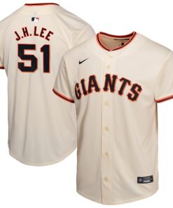 Jung Hoo Lee San Francisco Giants Nike Youth Home Player Game Jersey - Cream