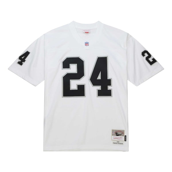 Charles Woodson Las Vegas Raiders Legacy Replica Jersey - White - Image 4