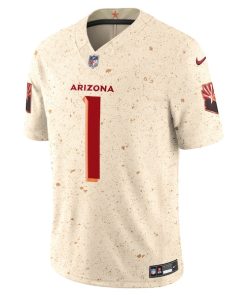 Alternative view of Kyler Murray Arizona Cardinals Nike 2025 Rivalries Collection Limited Jersey - Natural